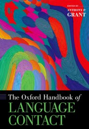 Cover for 

The Oxford Handbook of Language Contact







