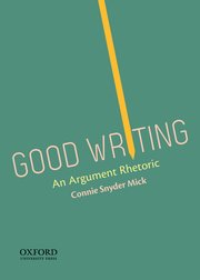 Cover for 

Good Writing






