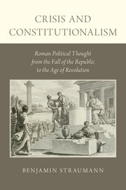 Cover for 

Crisis and Constitutionalism






