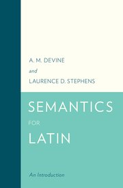 Cover for 

Semantics for Latin






