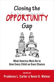Cover for 

Closing the Opportunity Gap






