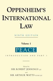 Cover for 

Oppenheims International Law






