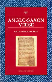 Cover for 

Anglo-Saxon Verse






