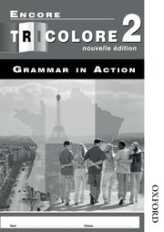 Cover for 

Encore Tricolore Nouvelle 2 Grammar in Action Workbook Pack (x8)






