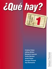 Cover for 

?Que Hay? Teachers Guide 1






