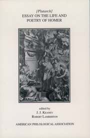 Cover for 

Essay On the Life and Poetry Of Homer






