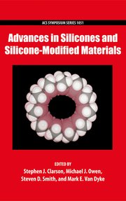 Cover for 

Advances in Silicones and Silicone-Modified Materials






