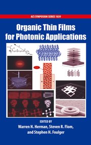 Cover for 

Organic Thin Films for Photonic Applications






