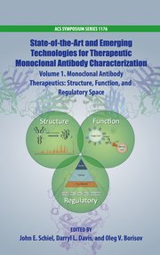 Cover for 

State-of-the-Art and Emerging Technologies for Therapeutic Monoclonal Antibody Characterization Volume 1.






