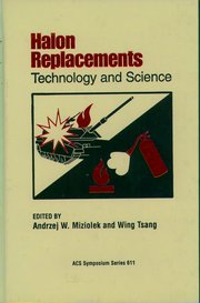 Cover for 

Halon Replacements






