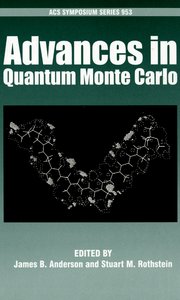 Cover for 

Advances in Quantum Monte Carlo






