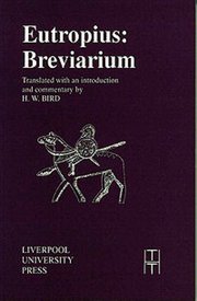 Cover for 

Eutropius Breviarium






