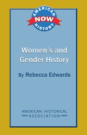 Cover for 

Womens and Gender History






