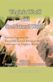 Cover for 

Virginia Woolf and the Natural World






