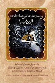 Cover for 

Interdisciplinary/Multidisciplinary Woolf






