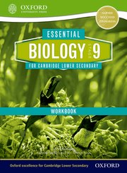 Cover for 

Essential Biology for Cambridge Secondary 1 Stage 9 Workbook






