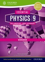 Cover for 

Essential Physics for Cambridge Secondary 1 Stage 9 Workbook






