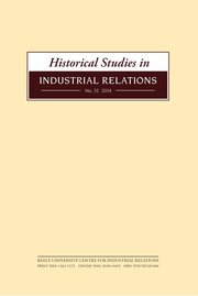 Cover for 

Historical Studies in Industrial Relations, Volume 36 2015






