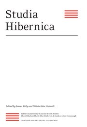 Cover for 

Studia Hibernica, Volume 42






