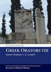 Cover for 

Greek Orators VIII






