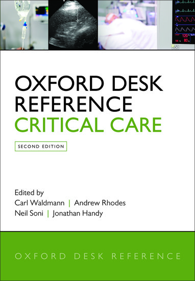 Oxford Desk Reference Critical Care Carl Waldmann Andrew