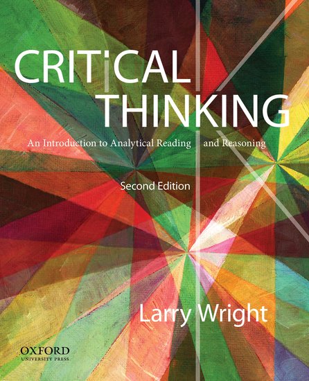 critical thinking the art of  argument exercise answers