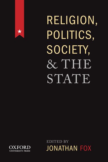 Religion Politics Society And The State Paperback Jonathan Fox Oxford University Press