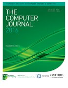 Cover for The Computer Journal