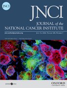 Cover for JNCI: Journal of the National Cancer Institute