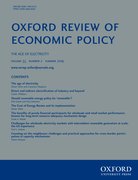 Cover for Oxford Review of Economic Policy