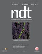 Cover for Nephrology Dialysis Transplantation