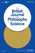Cover for The British Journal for the Philosophy of Science
