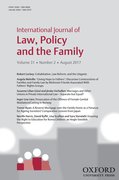 Cover for International Journal of Law, Policy and the Family
