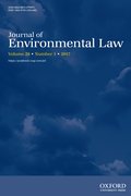 Cover for Journal of Environmental Law