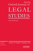 Cover for Oxford Journal of Legal Studies