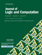 Cover for Journal of Logic and Computation