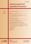 Cover for American Journal of Agricultural Economics