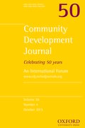 Cover for Community Development Journal