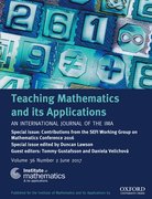 Cover for Teaching Mathematics and its Applications: An International Journal of the IMA