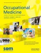 Cover for Occupational Medicine