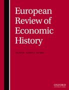 Cover for European Review of Economic History