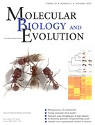 Cover for Molecular Biology and Evolution