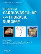 Cover for Interactive CardioVascular and Thoracic Surgery