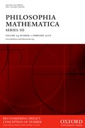 Cover for Philosophia Mathematica