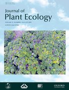 Cover for Journal of Plant Ecology