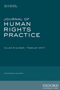 Cover for Journal of Human Rights Practice