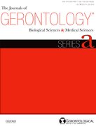 Cover for The Journals of Gerontology, Series A