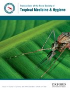 Cover for Transactions of The Royal Society of Tropical Medicine & Hygiene