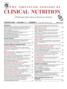 Cover for The American Journal of Clinical Nutrition