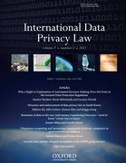 Cover for International Data Privacy Law